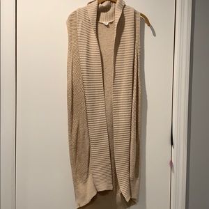 Long sweater vest